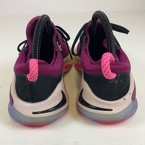Nike Joyride Run Flyknit Raspberry Red/Black Womens Running Shoes A19 - Picture 7 of 11